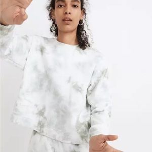 MADEWELL (Re)Sourced swing tie dye sweatshirt women’s medium